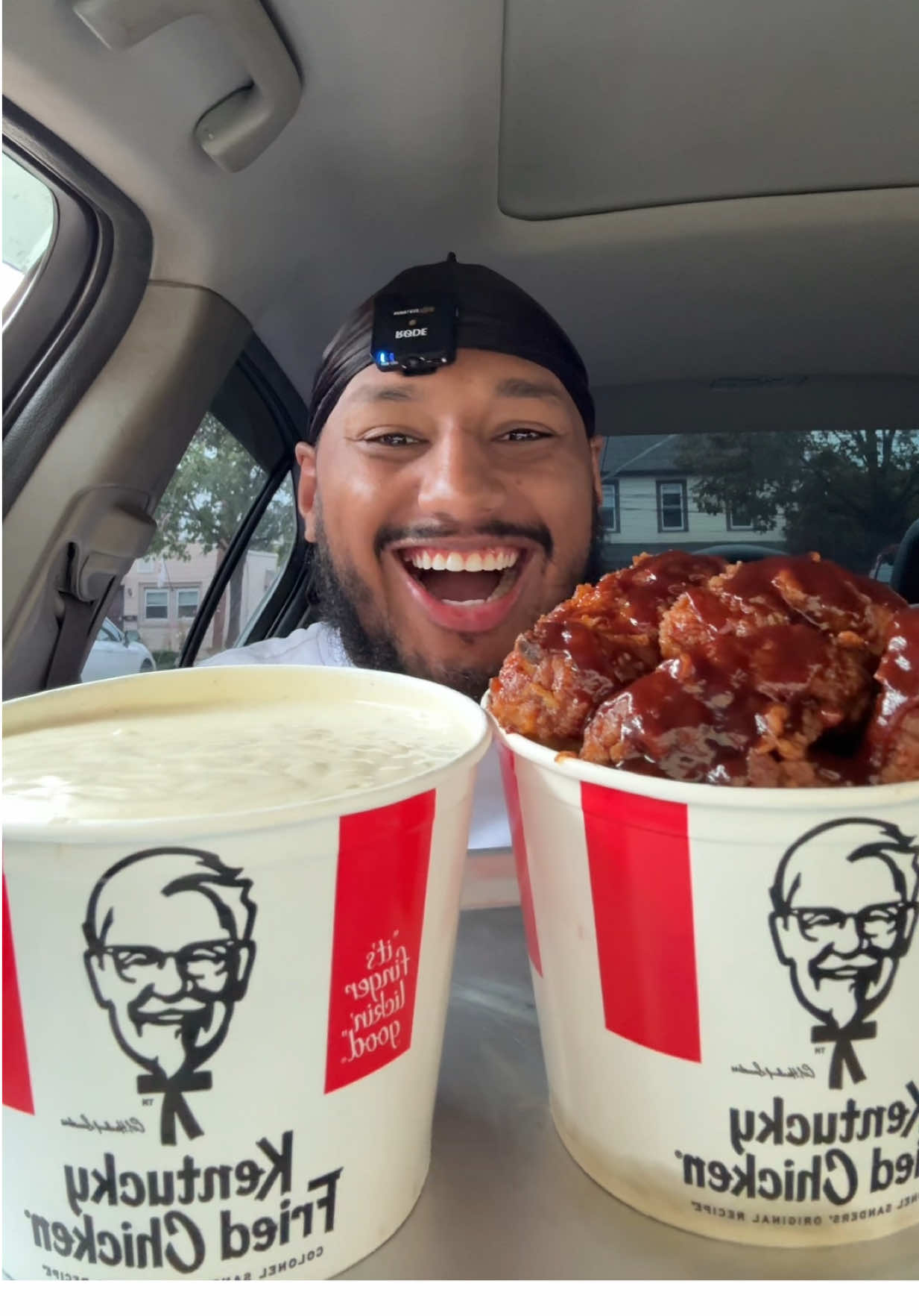 Trying @KFC NEW Barbecue Chicken for the first time! #kfc #Foodie #foodtiktok #mukbang #fyp 