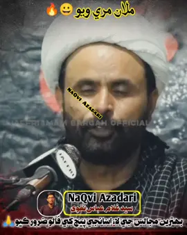 ya Ali madad🔥 #sindhi #majlis #sindh #foryou #trending 