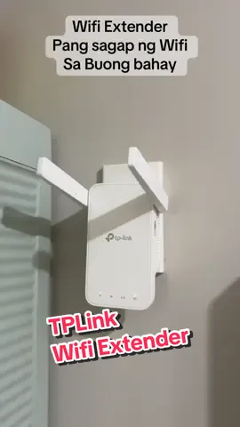 [OFFICIAL STORE] TP- Link AC750 OneMesh Dual Band Wifi Extender (RE215) Covers Up to 1500 Sq. ft and 20 Devices,Dual Band Wireless Repeater for Home, Internet Signal Booster with Ethernet Port #wifi #tplink #internetextender #extenderwifi #wifirepeater 