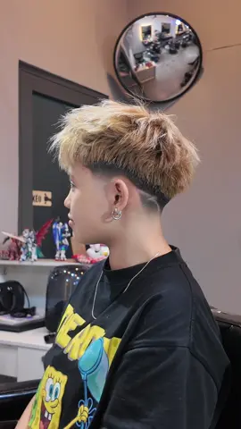taper fadee #minhibarber #viral #fringe #texture #taper 