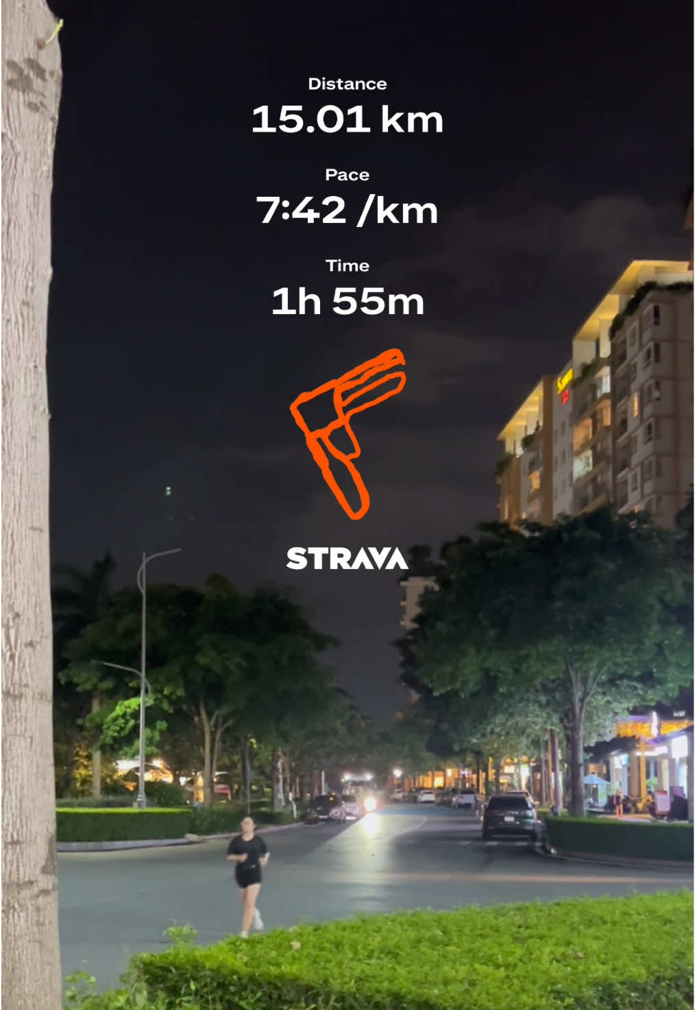 Long run buổi này xong muốn rụng rời chân lunn, mà được cái nhìn tracklog vui thích mê 😝  #happyrunning #chaybo #xuhuong #viral 