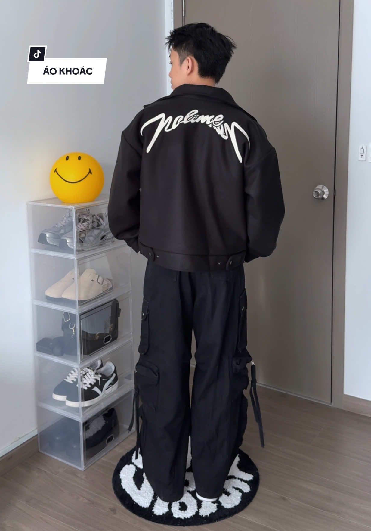 Áo khoác dạ boxy nam PANDAX #goclamdep #outfit #aokhoacnam #aokhoacvarsity #iamloc1108 