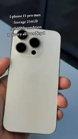 I phone 15 pro max used phone available#takesolutionpvtltd  DM us WhatsApp 9700586686 Delivery all over Nepal #takesolutionpvtltd  #jhapabirtamodenepal🇳🇵  #deliveryallovernepal🇳🇵 