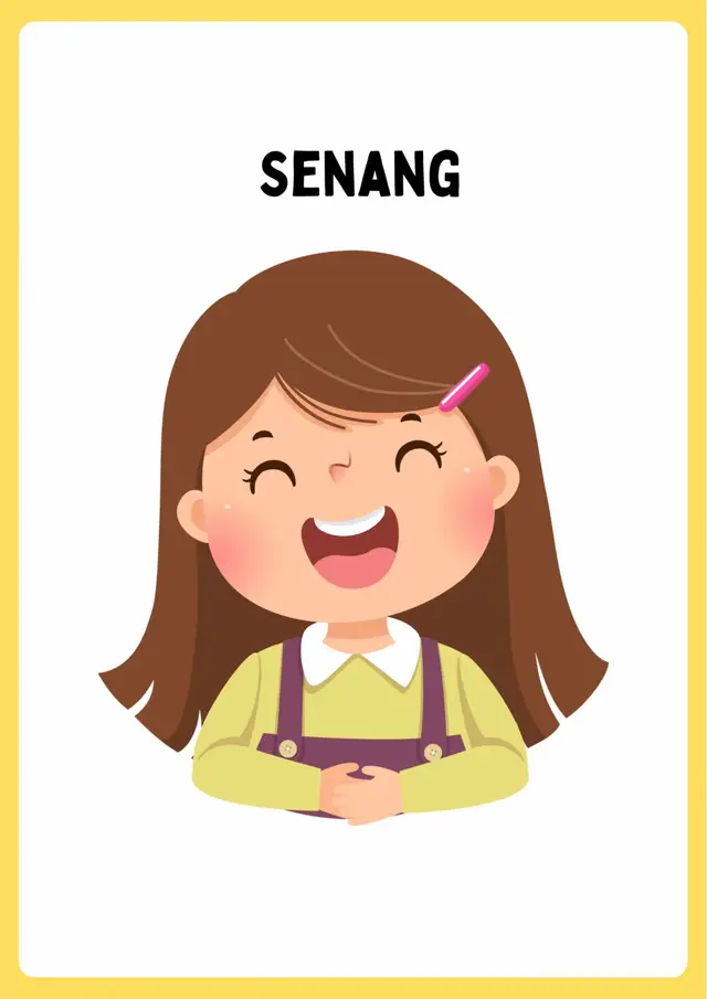 Media Ajar Kelas 2/ Fase A Materi pengenalan emosi: senang, sedih, marah, dan takut. Dilengkapi ilustrasi menarik dan kata kegiatan untuk membantu anak memahami perasaan. Cocok untuk guru atau orang tua sebagai bahan ajar Kurikulum Merdeka. Siap cetak dan mudah digunakan.  #genz #kurikulummerdeka #deeplearning #fyppppppppppppppppppppppp 