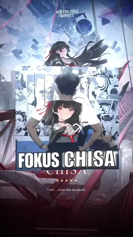 Fokus apa ges? FOKUS #chisa \\ #chisawutheringwaves #wutheringwaves #kurogames #fyp 