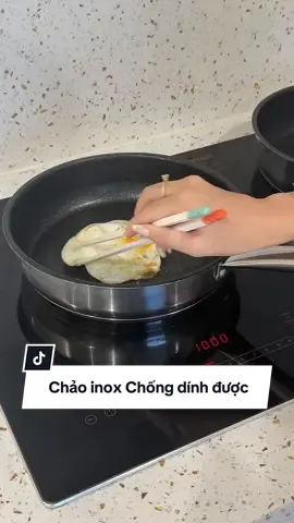 Bác nào thích chảo inox mà vẫn chống dính được thì không thể bỏ qua em này #hoaihayho #reviewdogiadung #chaoinox #chaoinoxchongdinh #sunhouse 