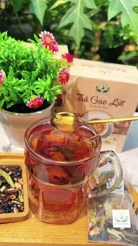 Trà Gạo Lứt Đậu Đen #tragaolutden #tragaolut 