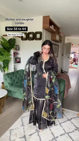 #motheranddaughter #comboset#blacksuit#diwaliparty#outfit#worldwideshippingavailable✈️✈️ 