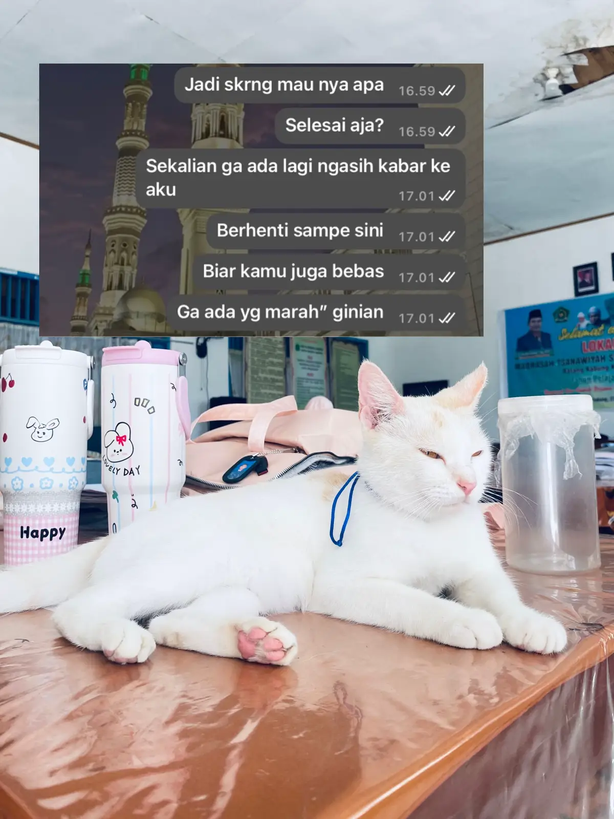 Karna kalo udh nelfon pasti luluh😏