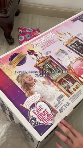 Unboxing do castelo de Ever after high #everafterhighdolls #everafterhighedit #dollhaul #everafterhigh 