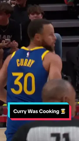 Stephen Curry was cooking tonight 🧑‍🍳 #NBA #Basketball #Warriors #StephCurry 
