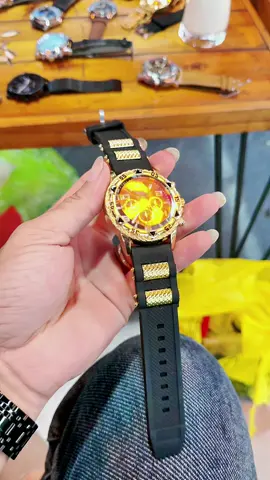 Zhowe Đồng Hồ Nam Mặt Viền Khắ