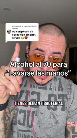 Respuesta a @LIVI94 Si tienes alcohol al 70, úsalo así con tu teléfono, no en las manos. #microtips #bacterias #higiene #nicosastre 