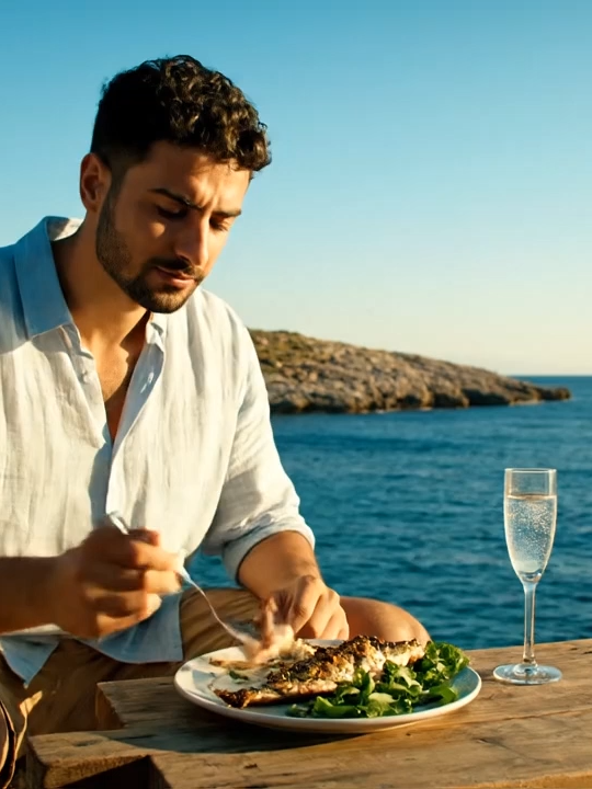 Seaside Dining Elegance🥂☀️ #LuxuryTravel #AlFrescoDining #SeasideView #Mediterranean #VacationGoals #LinenShirt #StreetFood #buster #FoodExploration #TravelAndEat #CrowdedMarket #UrbanScene #ComfortFood #FriedChicken #MashedPotatoes #Gravy #HomeCooking #HeartyMeal #ParkVibes #CasualDay #ManInThePark #OutdoorLife #Relaxed #Sunshine #Foodie #HappyChild