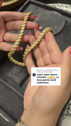 Ca răspuns pentru @FATA CU OCHII VERZI sigur o să vă placă 🩷 #bijuterii #placatcuaur #codulfrumusetii #foryou #aur14k🥰 