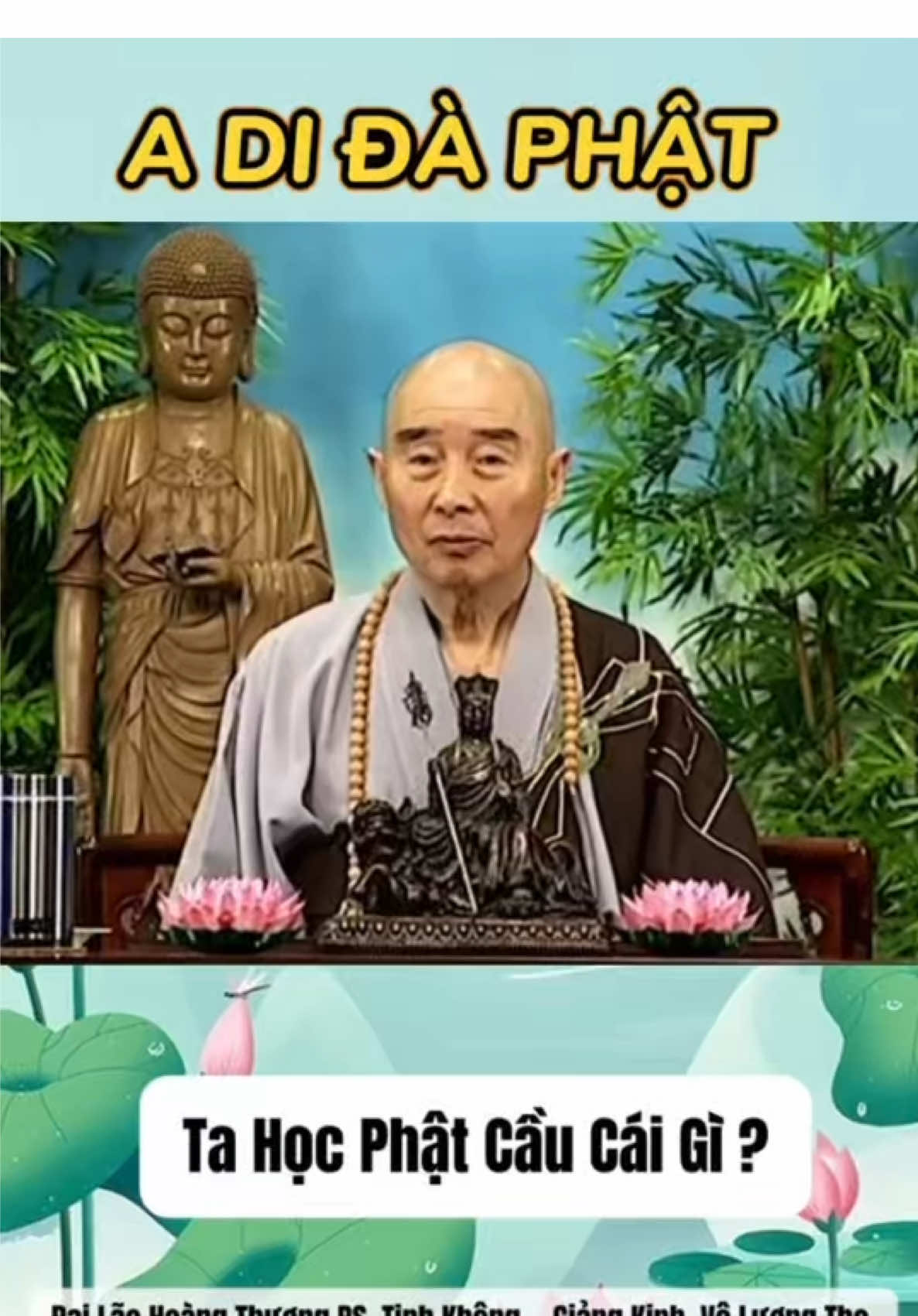 HOAN NGHÊNH CHIA SẺ VIDEO QUA ZALO, FACEBOOK VV GÓP PHÂN LUÂN CHUYỂN PHẬT PHÁP CÔNG ĐỨC VÔ LƯỢNG 🙏#nammoadidaphat2233 #phapsutinhkhong #hoathuongtinhkhong #kinhvoluongtho #phapsutinhkhongthuyetphap 