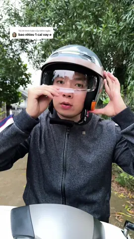 Trả lời @kiêm ngân Mũ bảo hiểm kính ẩn cao cấp Masontex. Giá đang ưu đãi #mubaohiem #nonbaohiem #masontex #cauhaihieune 