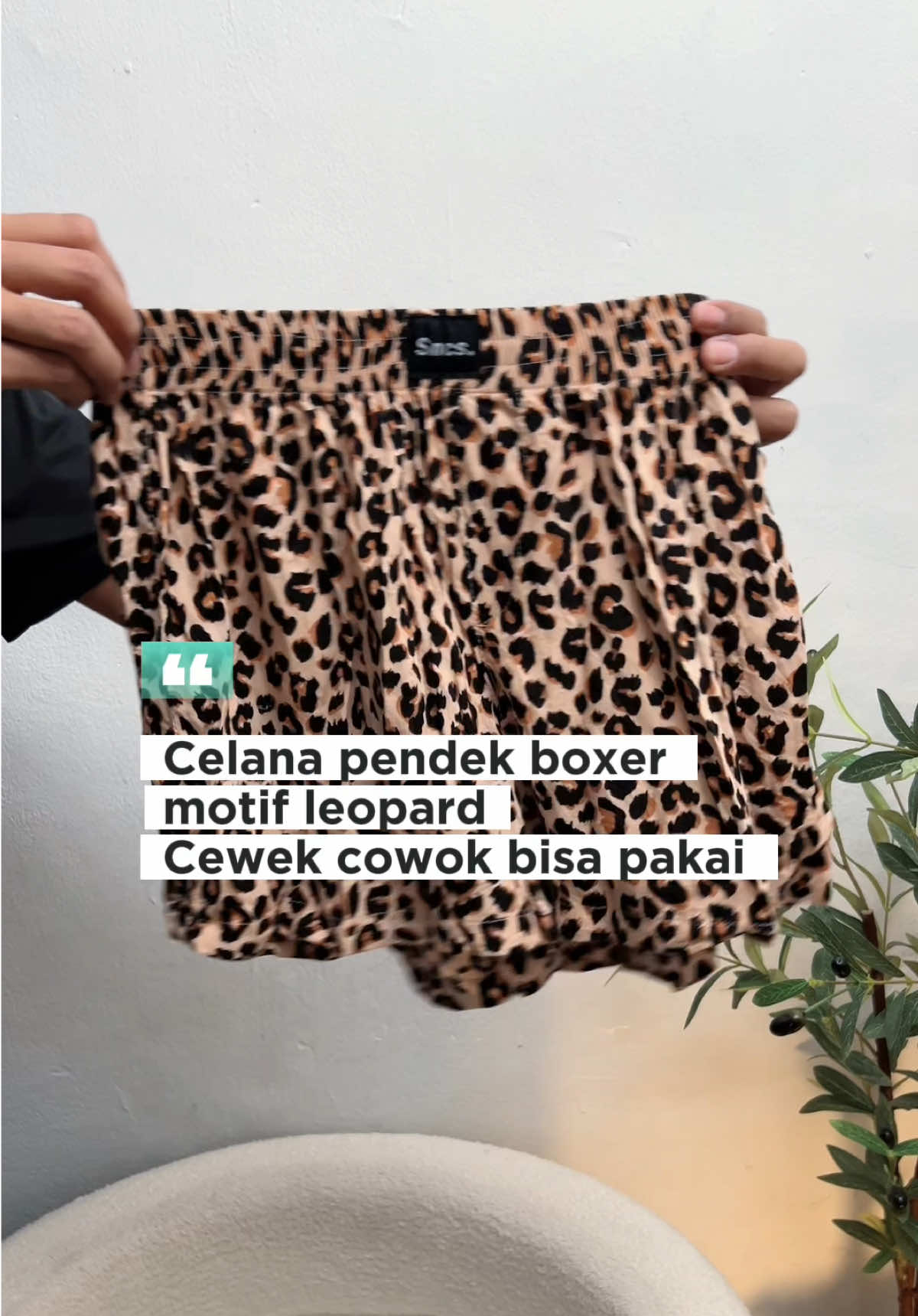 Celana boxer motif leopard cewek cowok bisa pakai #celanaboxer #boxer #celanapendekboxer #leopard #celanakolor 