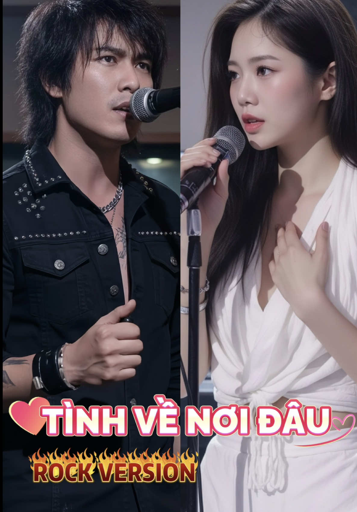 Tình về nơi đâu #tinhvenoidau #rockversion #aicover 