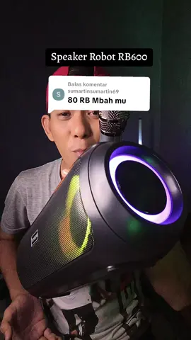 Membalas @sumartinsumartin69 Speaker karaoke robot RB600 lengkap dengan mic wireles #speakerrobot #speakerrobotrb600 #speakerkaraoke #robotspeaker #robotsmartpower 