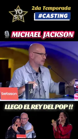 Michael Jackson sorprende en su audición 😮😮.    #imitador #yosoy #michaeljackson #billiejean #pop 