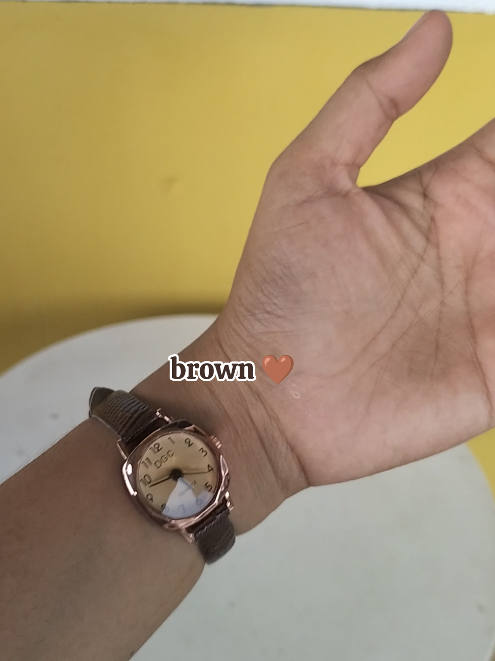 brown🫰🏻🤎 #jamwanita #dgcjam #brown #murah #jammurah 