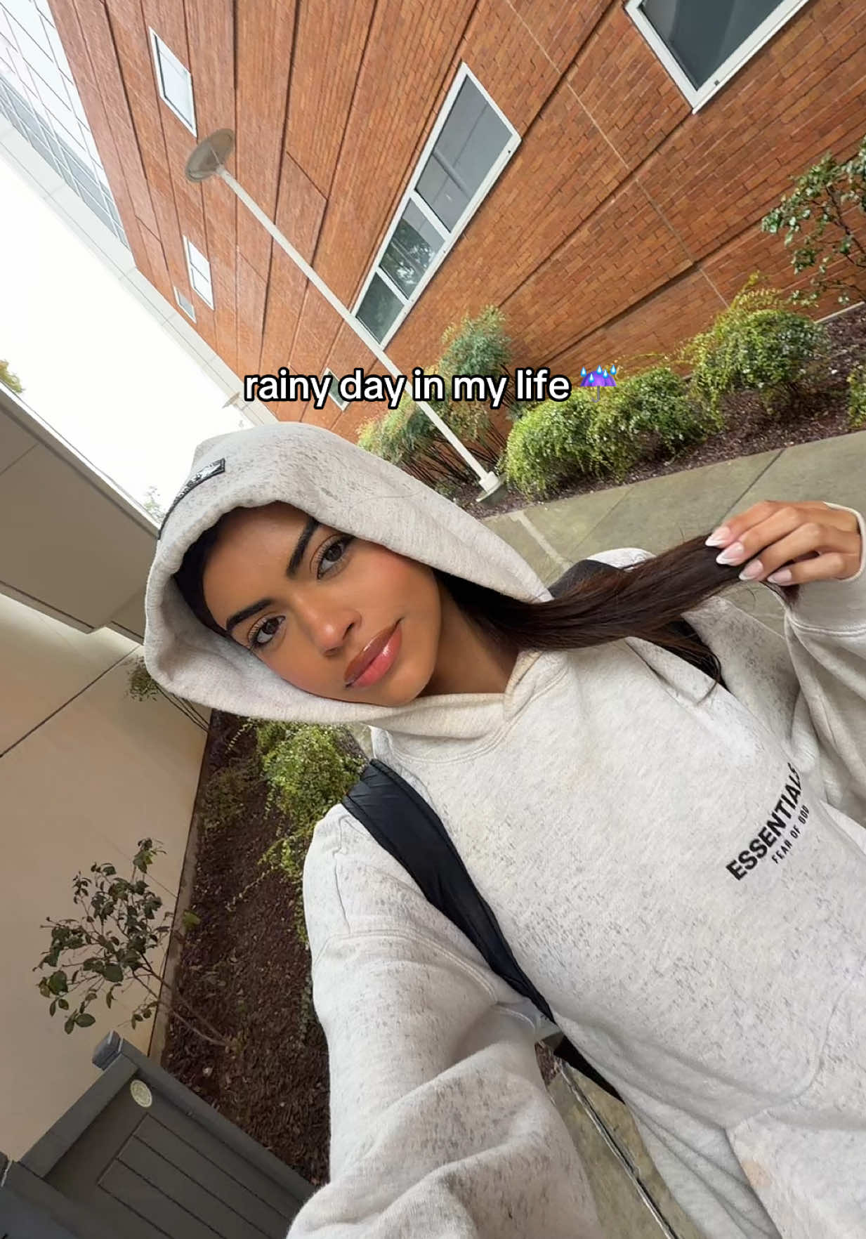 a very chill day in my life ☔️ #csuf #rainyday #Vlog #gilmoregirls #schoolvlog 
