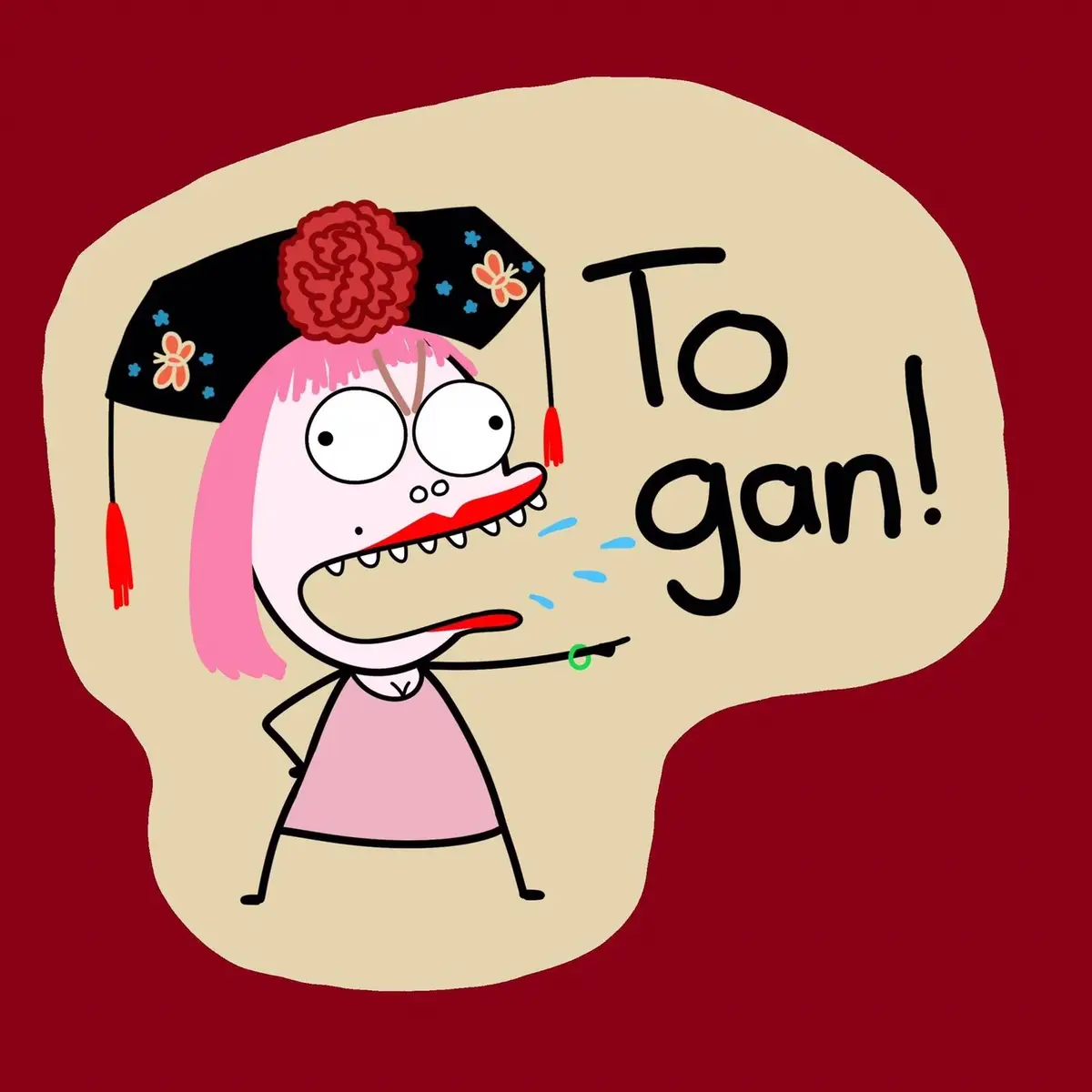 tạo nhãn dán cute hài hước #xuhuong #fyp #xuhuongtiktok #nhatrongngo #xh 
