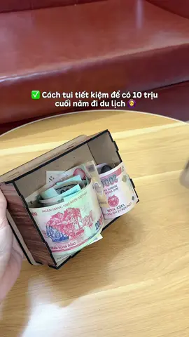 Hộp tiết kiệm tiền giúp lên kế hoạch tiết kiệm #hopgotietkiem #tietkiemtien #quanlychitieu #dulich #minnriviu 