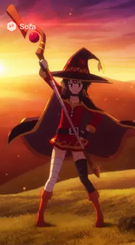 Megumin explosion #konosuba #sora #sora2 #aianime #anime 