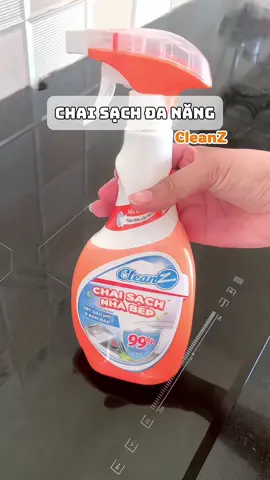 Dầu mỡ là chuyện nhỏ với chai sạch nhà bếp CleanZ này. #chaisachnhabepcleanz #cleanz #taydaumobep #mecobaembe #thinhhanh 