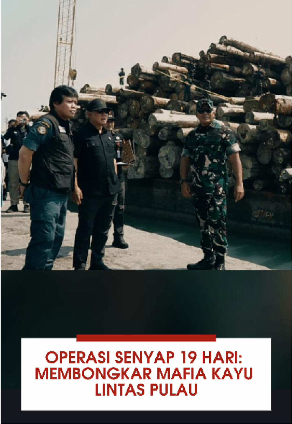 Satgas PKH berhasil membongkar jaringan pembalakan liar di Hutan Sipora, Kepulauan Mentawai.  Dalam operasi ini, ribuan batang kayu ilegal senilai Rp240 miliar berhasil diamankan. Satgas PKH akan terus konsisten menyelamatkan kekayaan sumber daya alam dan memastikan setiap jengkal hutan Indonesia tetap terjaga untuk generasi mendatang. 🌳 #IllegalLogging #SatgasPKH #PeduliHutanIndonesia #MafiaKayu #Gresik