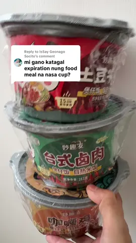 Replying to @IsSay Geonago Socito here po #urneybor #readyfood #readytoeat #ricemeals #emergencyfood 