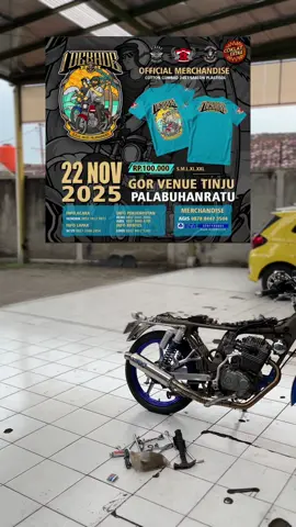 Jangan lupa support dengan di beli merchadise nya samkuh #cbindonesia#cbplabuhanratu #cbjabar #cbjabarzona4 #cb125se 