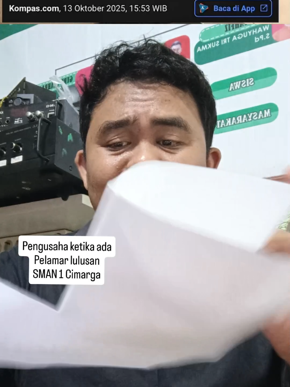 Nanti dikit dikit boikot bos nya pula yakan 😂 Bahaya banget di dunia kerja orang orang seperti itu 😂 #fyp  #sman1cimarga #cimarga #salamdaribinjai  #sman1 