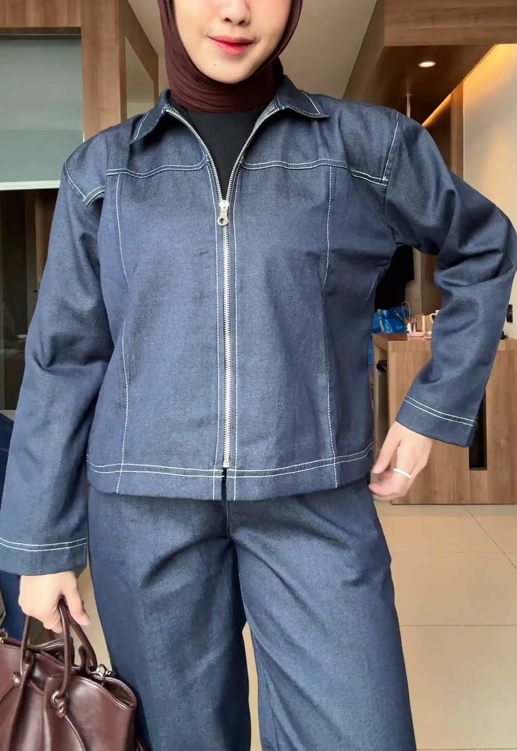 Denim on denim fits!👀☁️🧵  #denimondenim #OOTD #outfitinspo #outfitideas #racuntiktok 