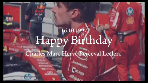 Ya mañana es el cumple del príncipe de Mónaco 💗#charlesleclerc #formula1 #leclerc16 #birthday #charlesleclercedit  