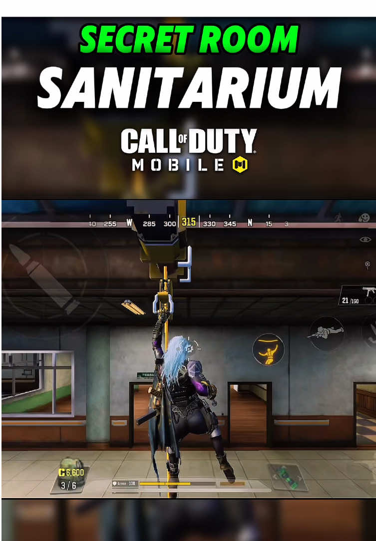 Secret Room In Saniatirum Isolated Map COD MOBILE BR #shorts #trending #codm #codmobile #codmobileclips 