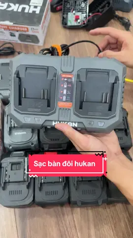 Sạc bàn đôi hukan chất lượng chính hãng