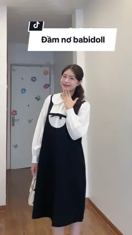 Đầm nơ babidoll xinh xắn #bmomofficial #henglee__ 