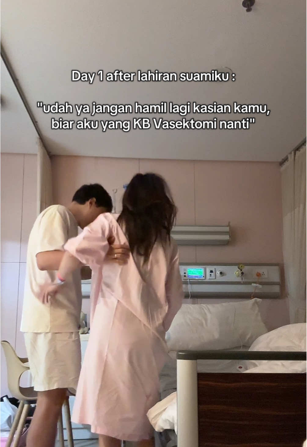 Suami yang pengen KB biar aku gak ngerasain sakit lagi 🥺❤️