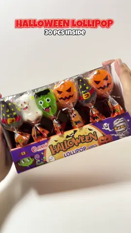 Ang cute ng mga design!! Perfect for trick or treat 👻 🎃 #halloween #halloweenlollipop #halloweencandy #lollipop #halloweenlootbags 