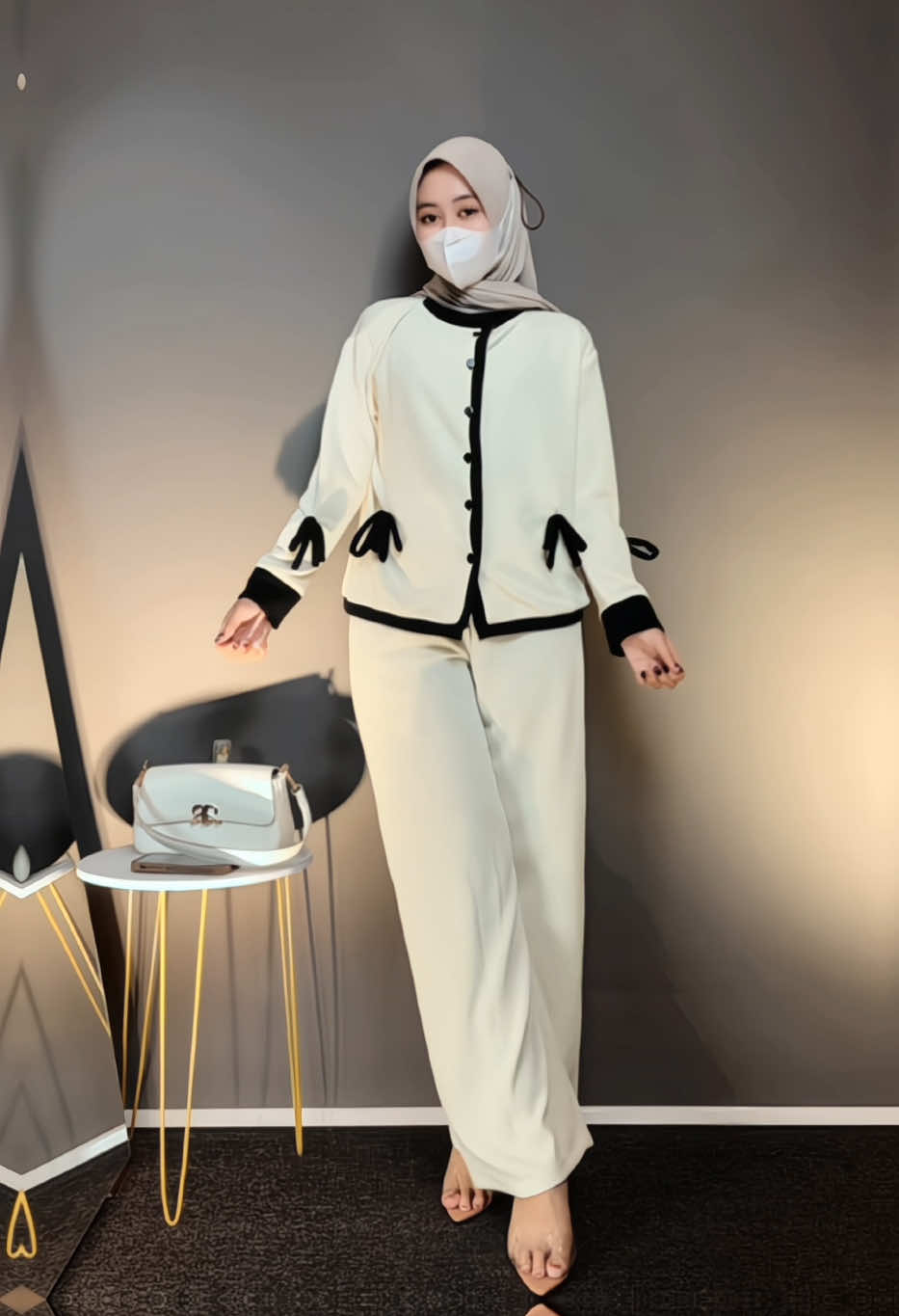 rekomendasi oneset gemes kombinasi pita bahan soft knit lembut poll😍🫶🏻 #rekomendasioutfit #rekomendasi #oneset #fyp #fyppppppppppppppppppppppp 