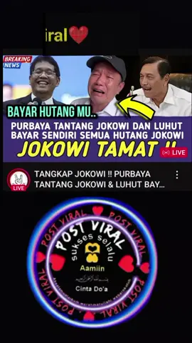 #jokowi #luhutbinsarpandjaitan #purbaya #menkeu #postviral 