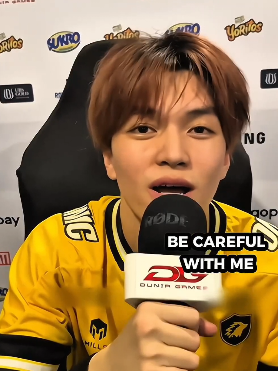 Kairi responded to what Nnael said to him 🔥 #MLBB #MLBB9TH #ONICKAIRI #KAIRI #NNAEL 