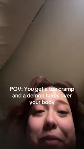 Someone call 911 #fyp #toe #cramp #pov 