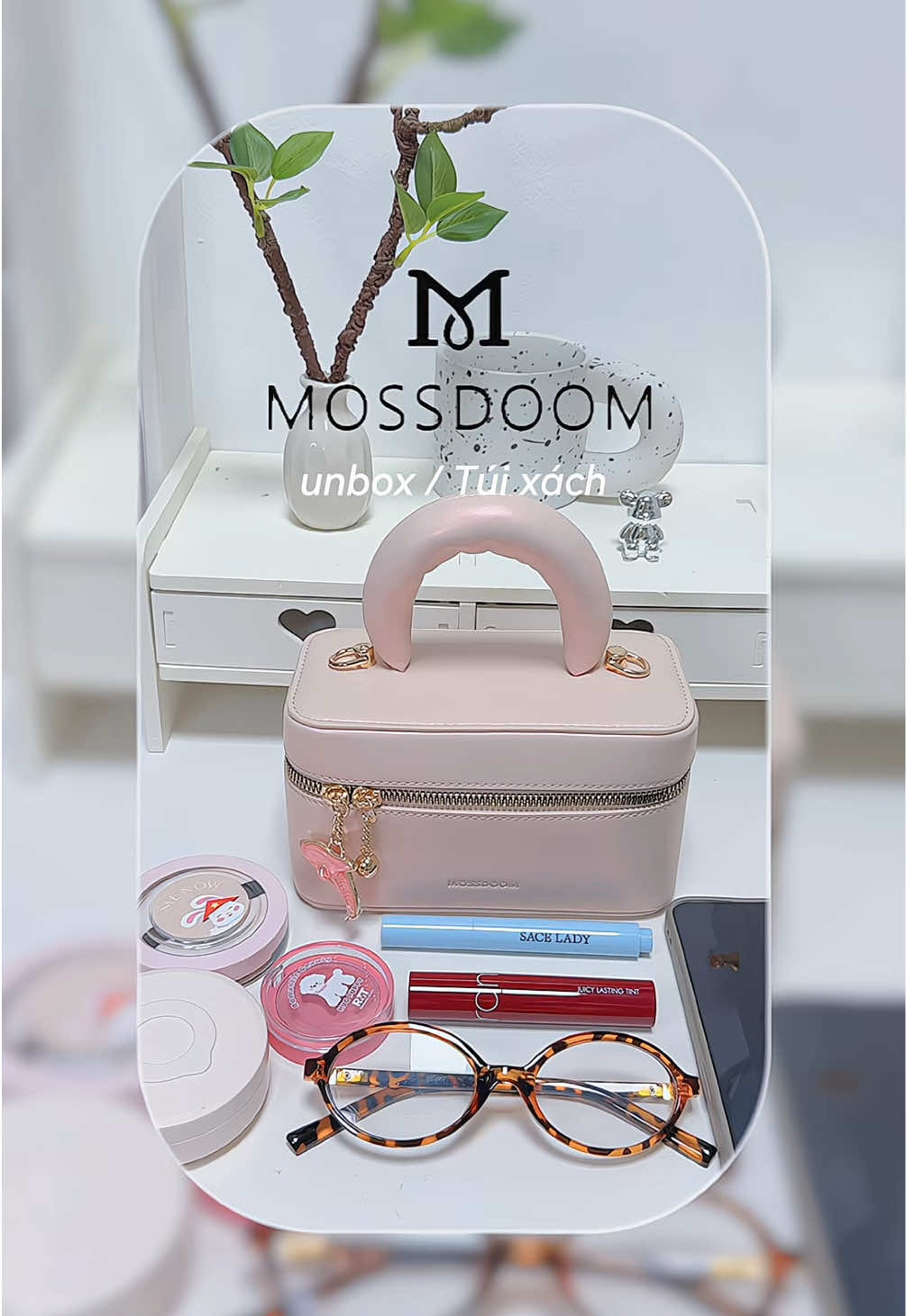 Túi xách nhà Mossdoom siuu cưng #mossdoom #tuixach #unboxing #xuyenunbox #xuhuong 