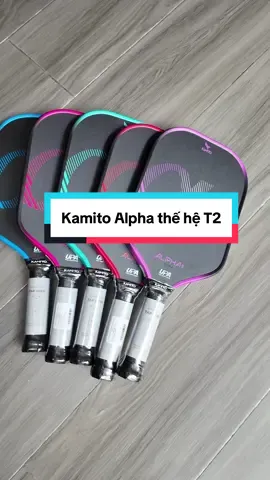 Trọn bộ 5 phối màu của Kamito Alpha V2 #pickleball #kamito #alpha2 