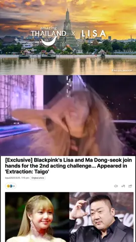In just one hour today we had: ✅Lisa as the official amazing Thailand Ambassador announcement  ✅Lisa reportedly being cast in the Extraction spin-off movie ‘Extraction: Taigo.’ It's good to be LISA fan she is everywhere ☺️ #LISA #LALISA #lalisamanoban #lisablackpink #lilies @lalalalisa_m @wearelloud 