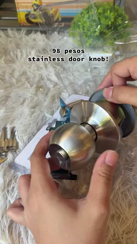 Affordable stainless steel doorknob lock! #doorknob #stainlesssteel #doorlock #doorknoblock 